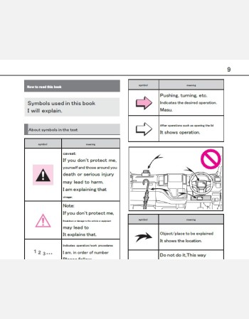 toyota gran ace 2023-2024 owners manual in english
